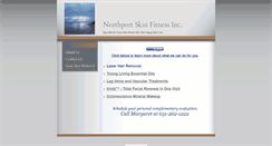 Desktop Screenshot of northportskinfitness.com